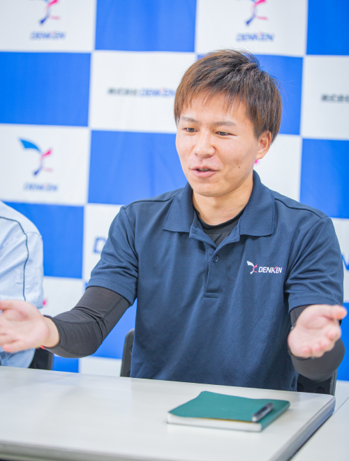 企業からのエール 株式会社DENKEN 松野さん