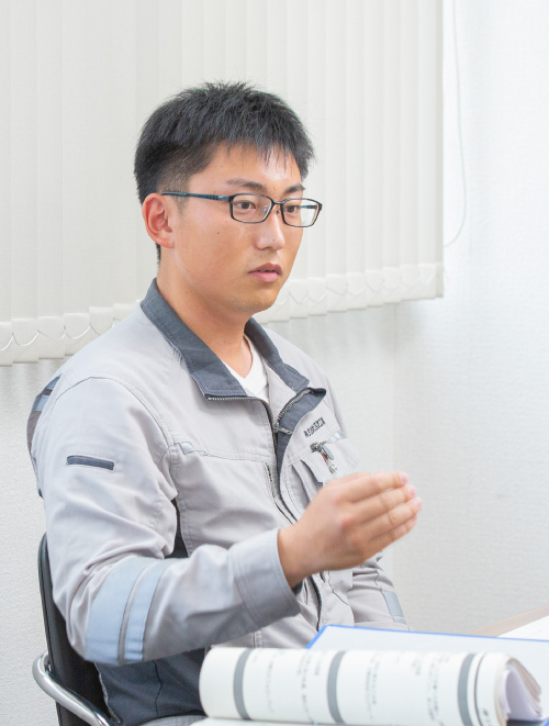 企業からのエール 株式会社吉次工業 関さん