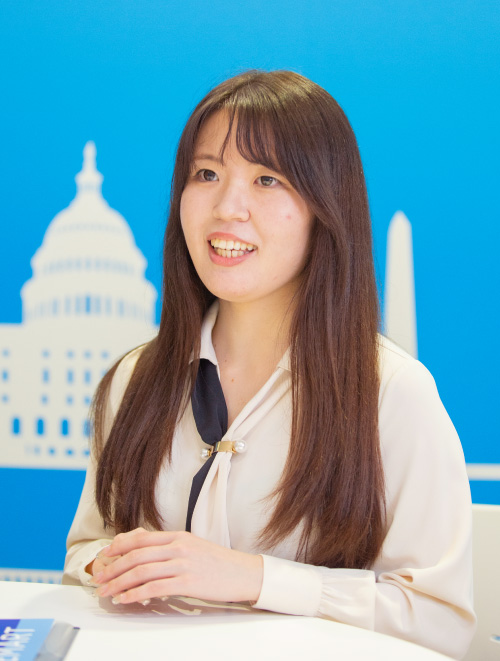 企業からのエール ANAテレマート 金子さん