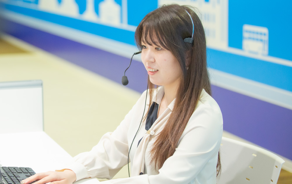 金子さん 仕事風景