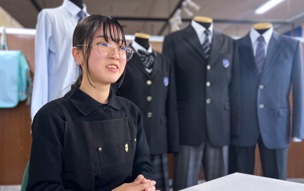 修了生からのエール 和信産業株式会社 濵﨑さん