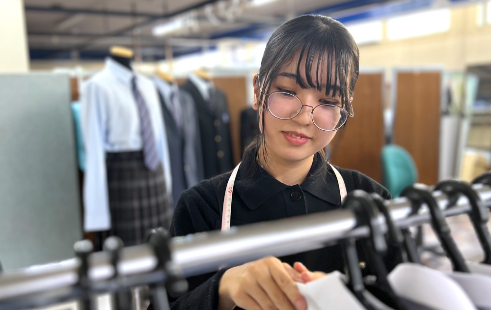 修了生からのエール 和信産業株式会社 濵﨑さん