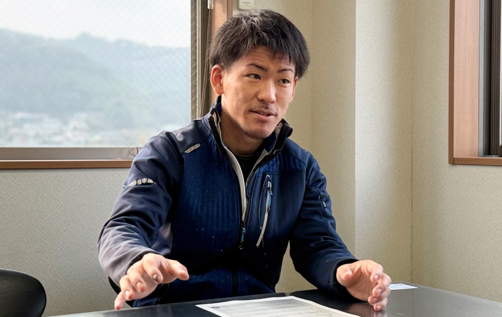 修了生からのエール 株式会社岸自動車鈑金 吉田さん